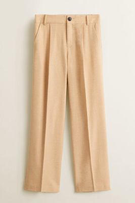 Wool Suit Pants from Mango 