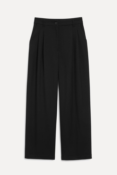 High Waist Wide Leg Trousers from Monki