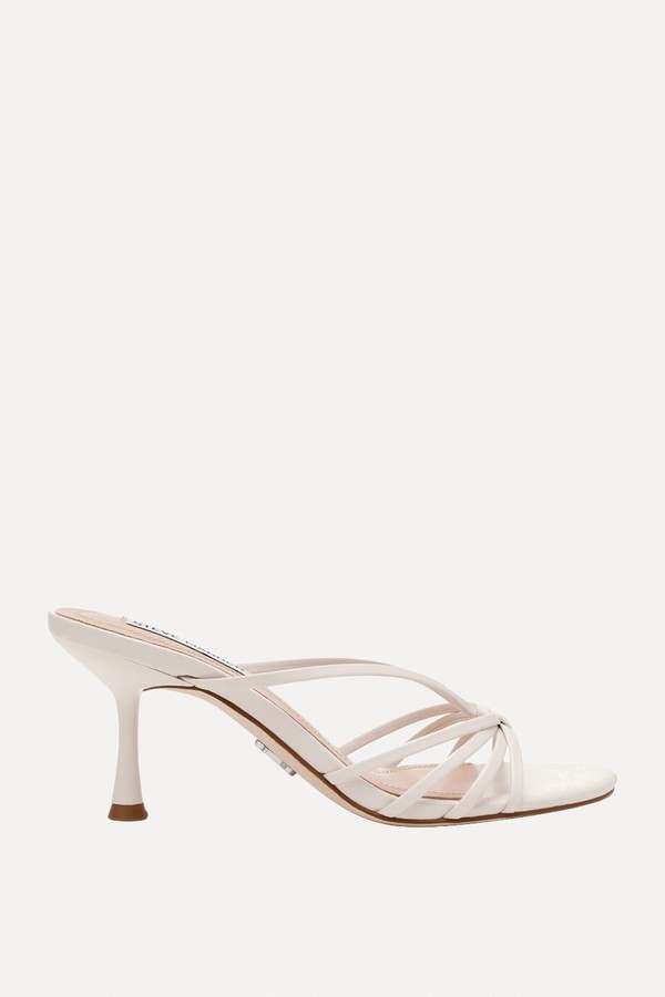 Leather Strappy Kitten Heel Sandals from Steve Madden
