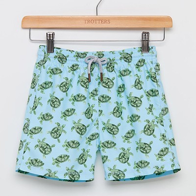 Turtle Baby Swim Shorts from Trotters Swim