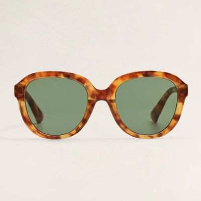 Tortoiseshell Oversize Sunglasses from Mango