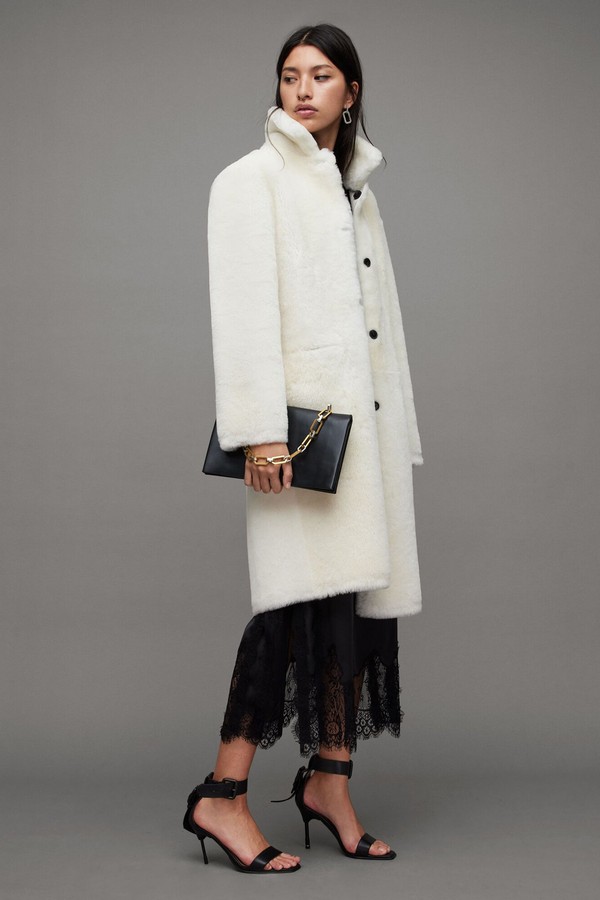 Serra 2-In-1 Reversible Shearling Coat