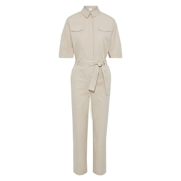 Clary Belted Cotton-Twill Jumpsuit from Iris & Ink