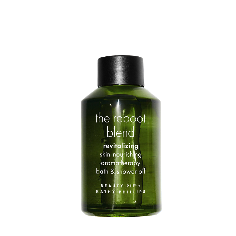 The Reboot Blend Revitalizing Skin-Nourishing Aromatherapy Bath & Shower Oil from Beauty Pie