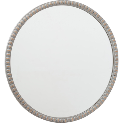 Grey Distressed Wooden Mirror 