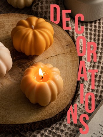 Pumpkin Soy Wax Candles from Le Bon Candles