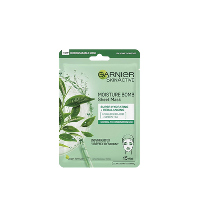 Moisture Bomb Sakura Hydrating Sheet Mask from Garnier