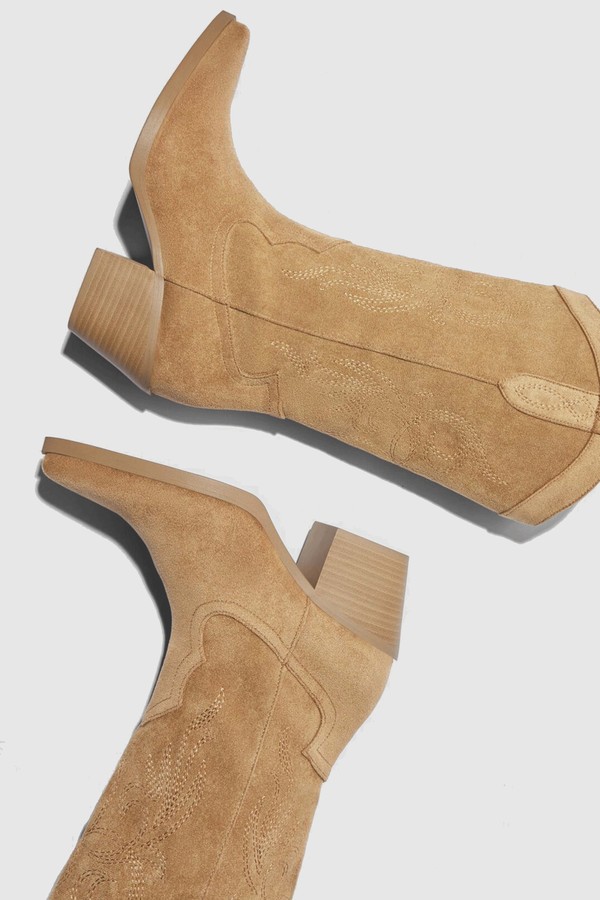 Heeled Cowboy Boots from Bershka