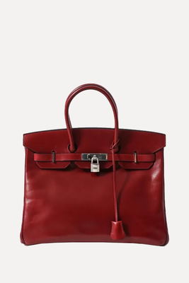 Rouge H Box Birkin 35 from Hermès