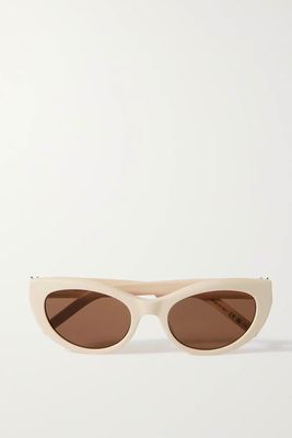 Cat Eye Acetate Sunglasses from Saint Laurent