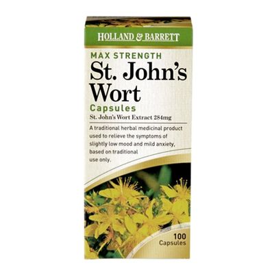 Maximum Strength St John's Wort 100 Capsules from Holland & Barrett