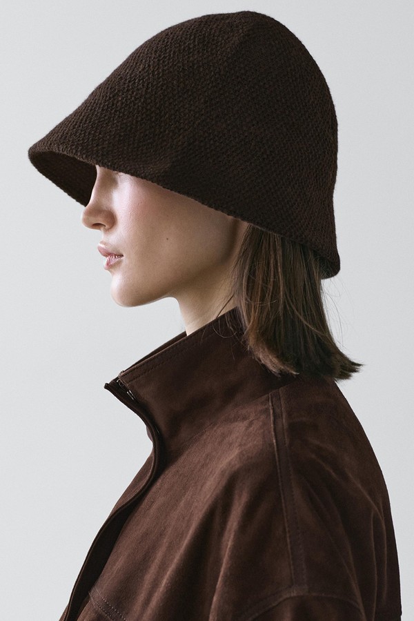 Wool Blend Knit Beanie