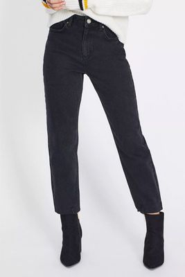Arlo High Waist Slim Fit Black Jeans from Miss Selfridge