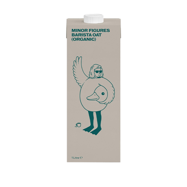 Organic Barista Oat Milk from Minor Figures