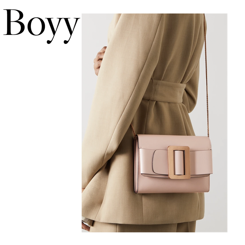 Buckled Leather Shoulder Bag, £420