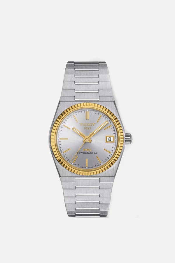 PRX Powermatic 80 Steel & 18K Gold Bezel