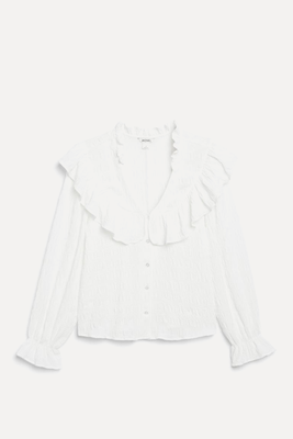 Blouse With Oversized Collar   from Monki 