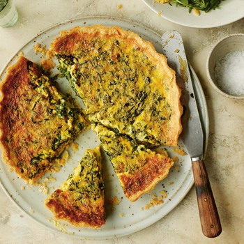 Parmesan & Spinach Tart