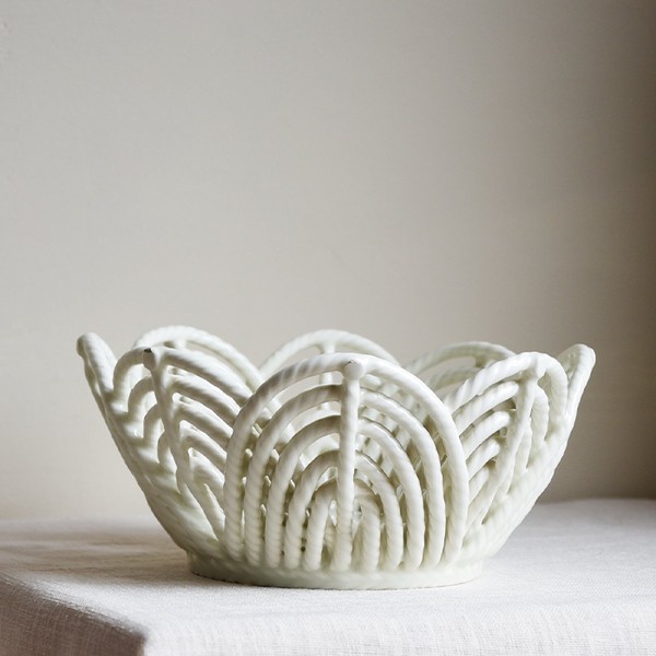 Spanish Ceramic Fruit Bowl