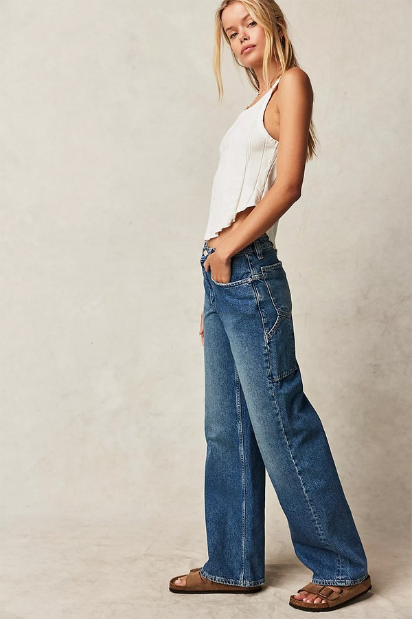 Tinsley Baggy High-Rise Jeans from We The Free