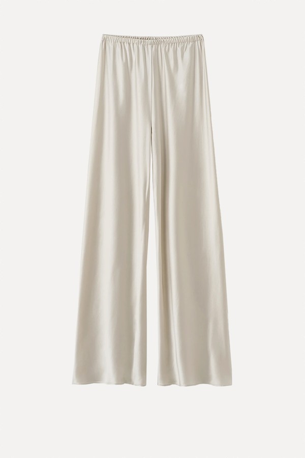 Bias Satin Pants from Almalda Label