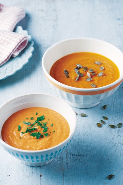 Roast Carrot & Coriander Soup