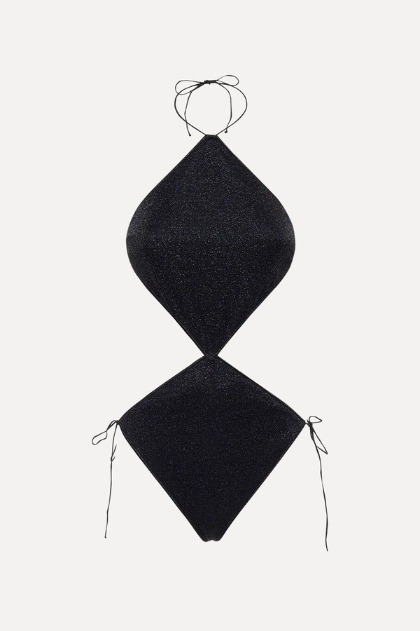 Lumiere Maillot Lurex Diamond Swimsuit from Oseree