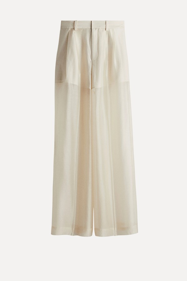 Wide Sheer Trousers