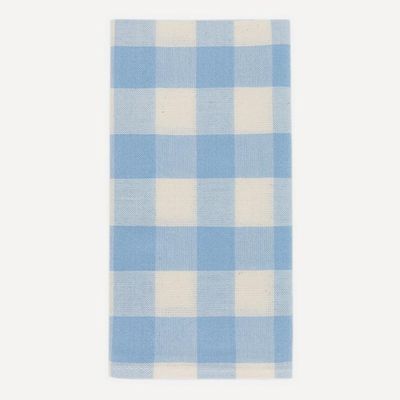 Baby Blue Gingham Cotton Napkins Set Of Four from Heather Taylor Home