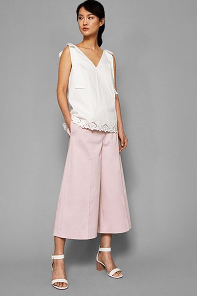 Calllie Paper Bag Waist Culottes