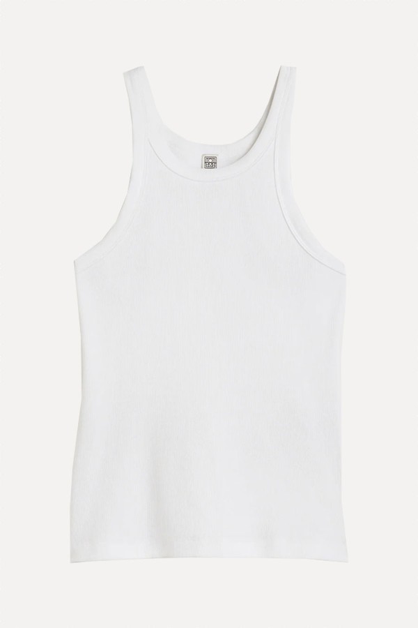 Curved Rib Tank from Toteme