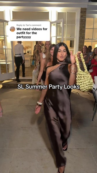 Replying to @Tan You asked, we answered – here’s what the ladies wore to the summer party last night…