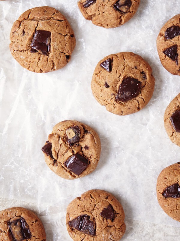 Nut Butter Chocolate Chip Cookies