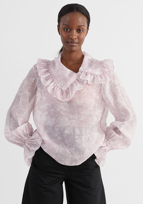 Sheer Ruffled Shirt from & Other Stories