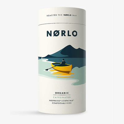 Organic Caffeinated Compostable Coffee Pods from Norlo
