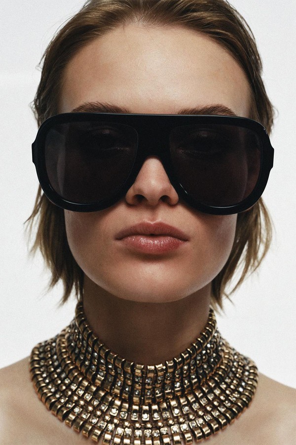 Maxi Metal Choker Necklace