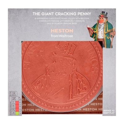 The Giant Cracking Penny from Heston From Waitrose