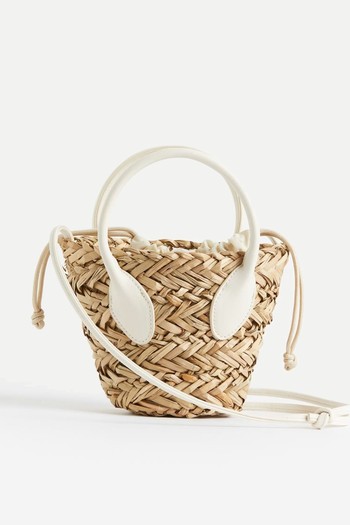 Drawstring-Detail Shoulder Bag