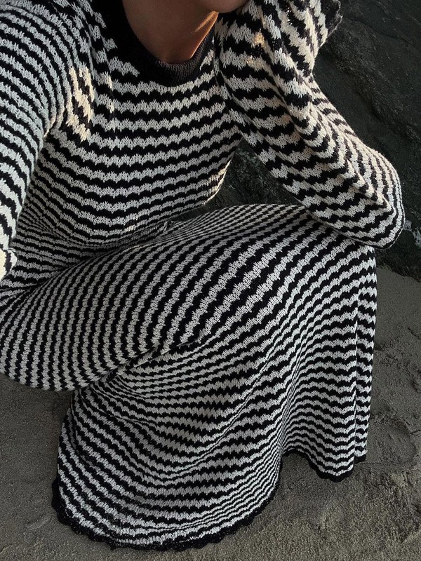 A Look We Love: Striped Crochet