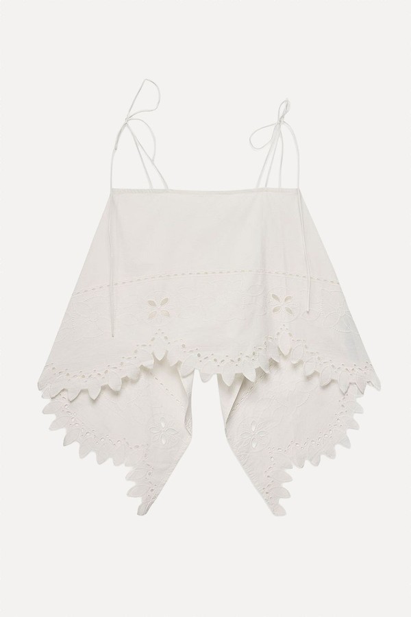 Broderie Anglaise Singlet