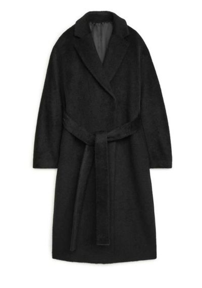 Belted Alpaca & Wool Coat from Arket