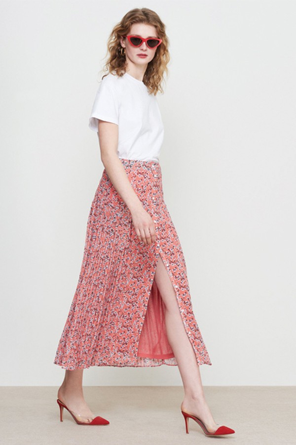 Kira Print Midi Skirt from Kitri Studio