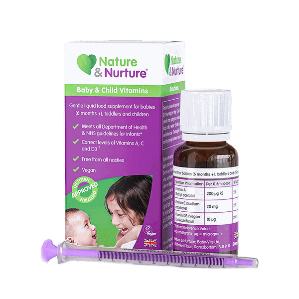 Liquid Multivitamin Drops from Nature & Nurture