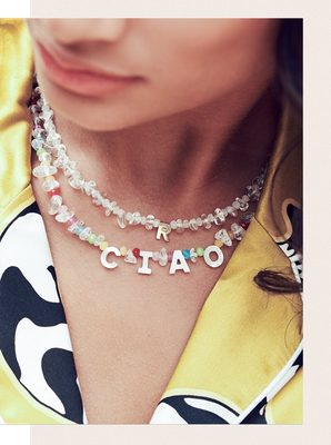 Ciao For Now Necklace, £175 | Roxanne First