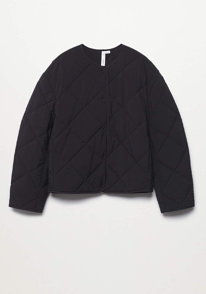 Ultralight Button Down Jacket from Mango