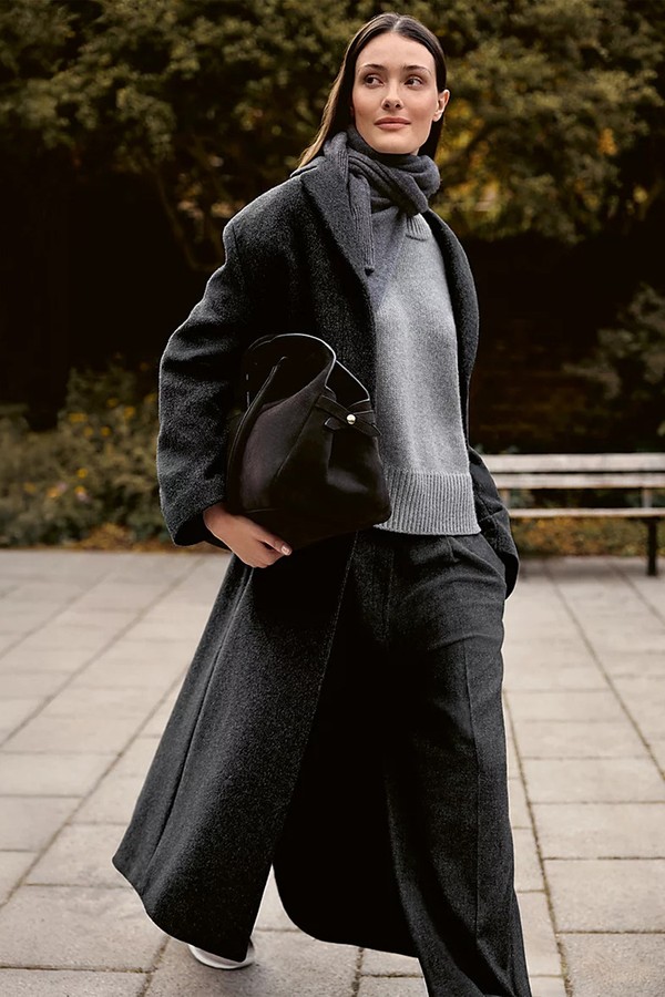 Italian Wool Mix Coat from Italian Wool Mix City Coat, £475