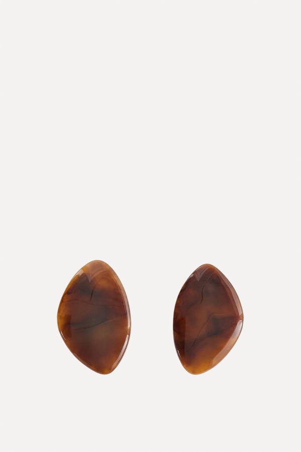 Statement Resin Stud Earrings from DesignB London