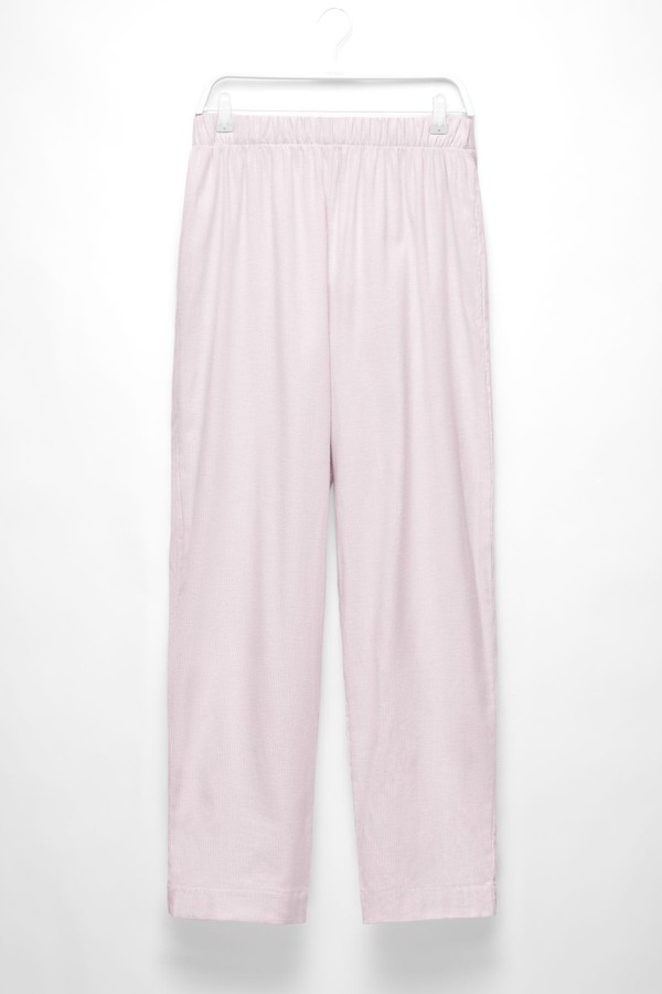 Stretch Cotton Stripe Trousers from Oysho