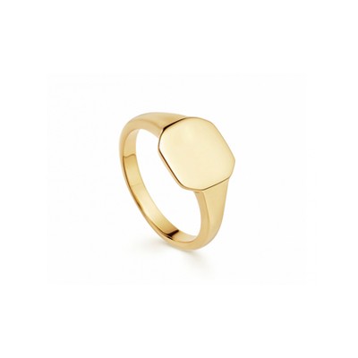 Engravable Octa Signet Ring from Missoma