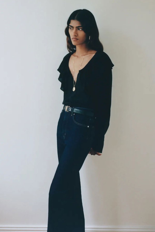 Frill-Collar Blouse from ARKET